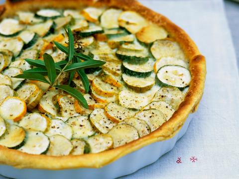 Courgettequiche