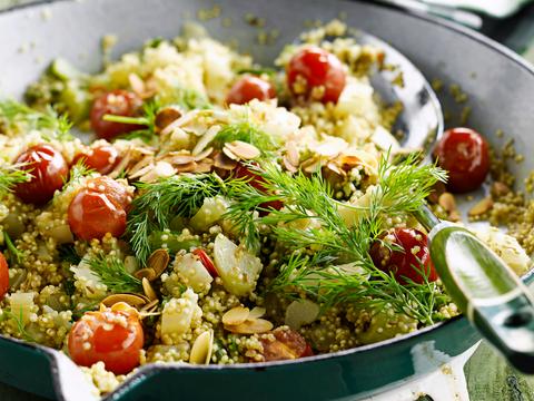 Quinoa met tomaatjes