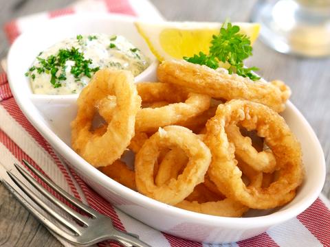 Gefrituurde calamares