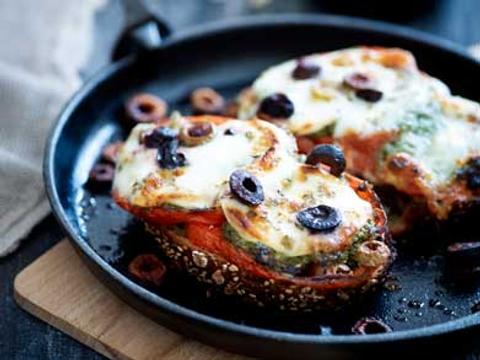gegratineerde tomaatjes