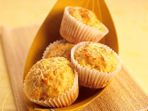 Muffins met parmezaan