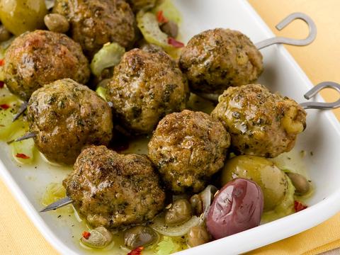 Italiaanse gehaktspiesjes