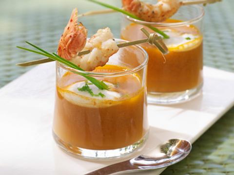 Bisque van langoustines