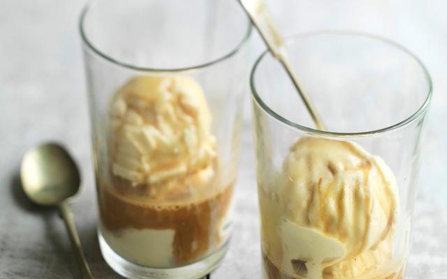 Affogato al caffè
