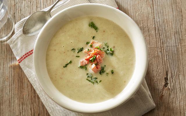 Velouté van witloof en spek