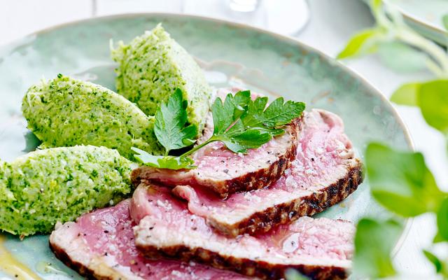 Recept van Pascale Naessens: Tournedos van rundvlees met broccoli