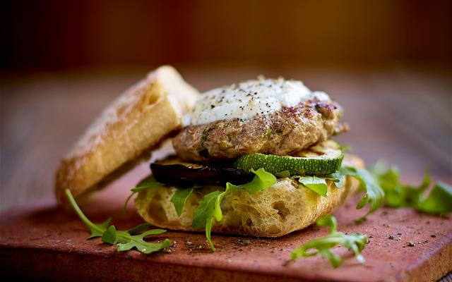 Lamsburgers 'mamma mia'