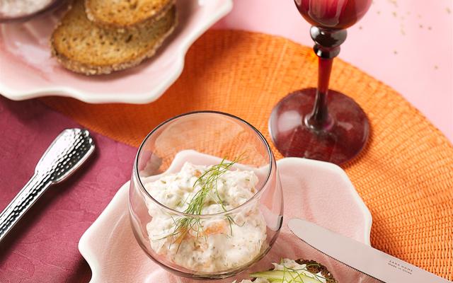 Vispaté met venkelsalade