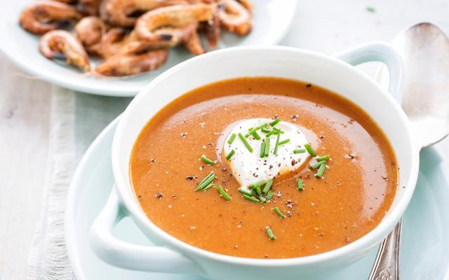 Garnalenbisque à la Ilse