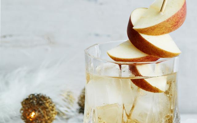 Appel-karamelmocktail