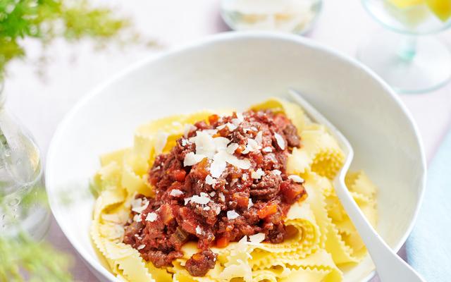 Pappardelle al ragù
