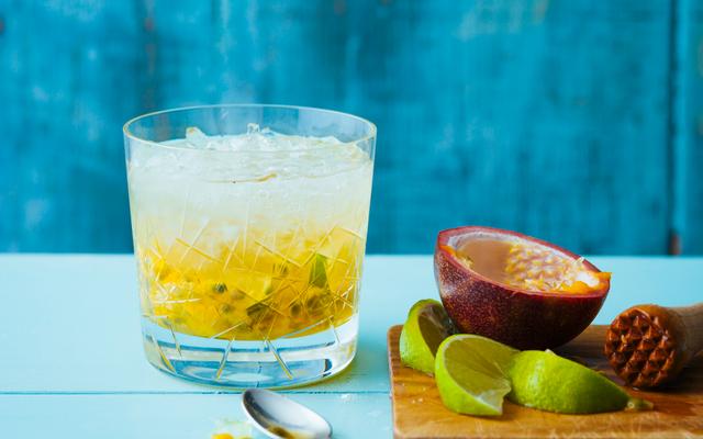 Ipanema (mocktail met passievrucht en limoensap)