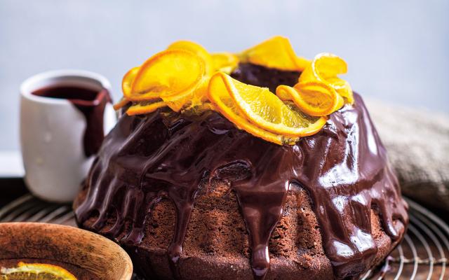 Gâteau au chocolat et à l'orange