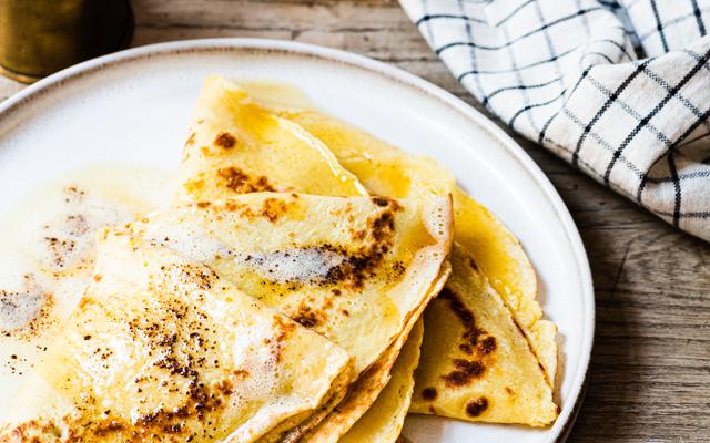 Crêpes au beurre salé
