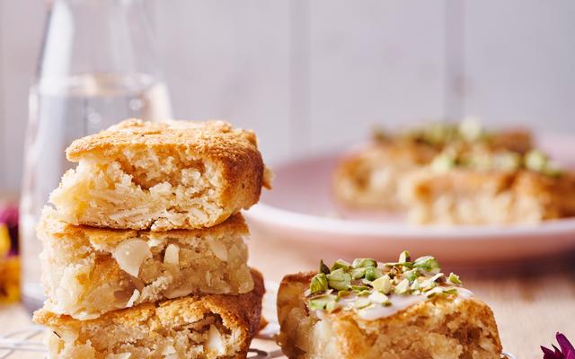 Vegan kokos-amandelcake à la Ottolenghi