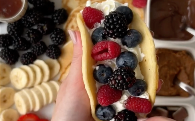 Pancake taco's