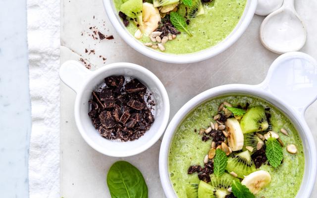 Groene smoothie bowl