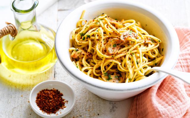 Spaghetti aglio e olio