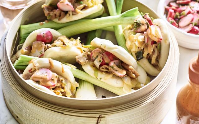 Bao buns façon pita