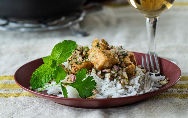 Thaise laab tofusalade