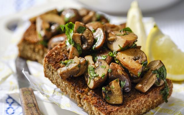 Toast champignon