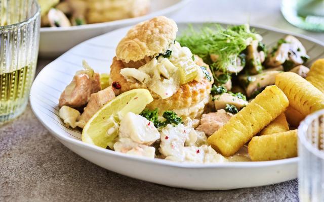 Vol-au-vent au poisson