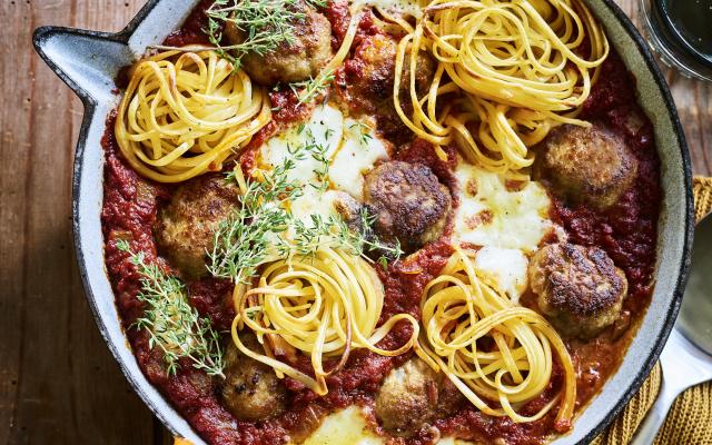 Spaghetti & meatballs