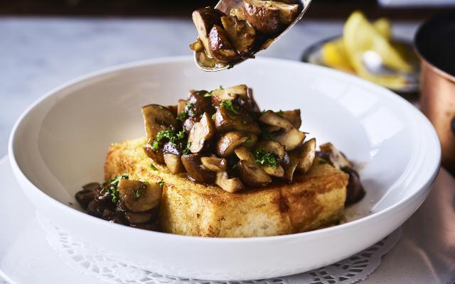 Toast champignon