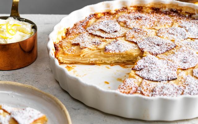 Peren-appelclafoutis