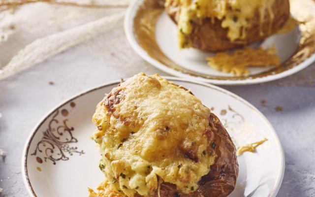 Twice baked potatoes