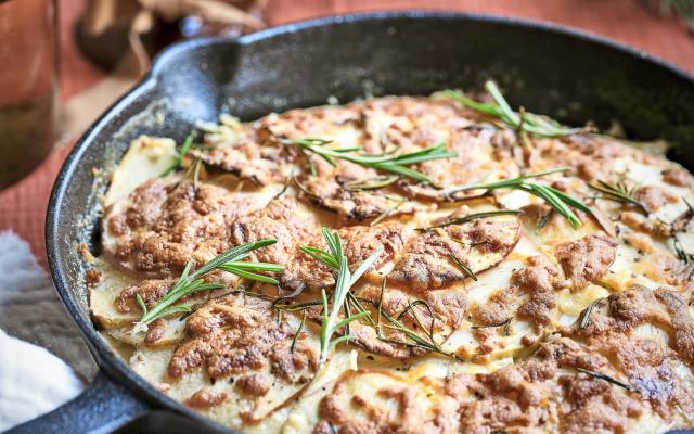 Gratin de céleri-rave aux pommes