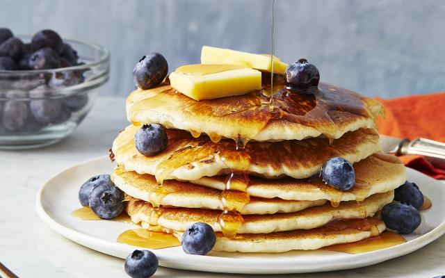 Pancakes au sirop d'érable