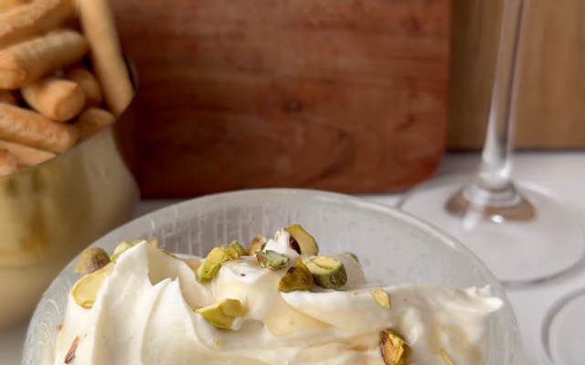 Fetadip met pistache en honing