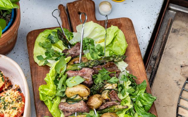 All-in-one brochette