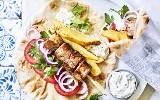 Souvlaki-pita