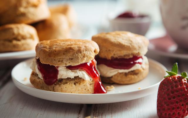 Scones au lait battu