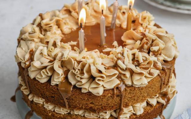Gâteau à étages au spéculoos à l’airfryer