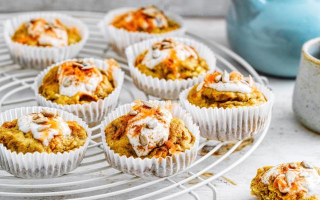 Muffins façon carrot cake à l’airfryer