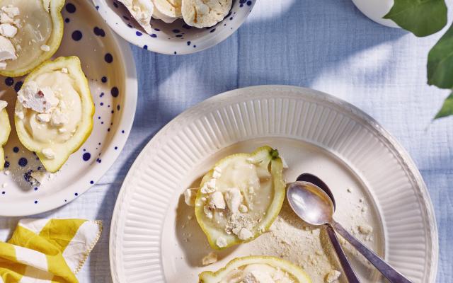 Lemoncurd met meringue