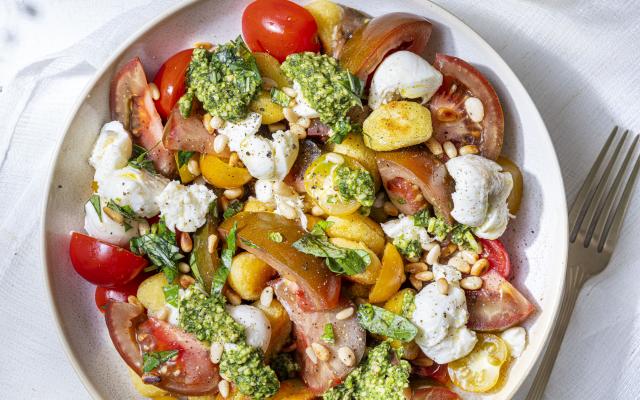 Gnocchi alla caprese