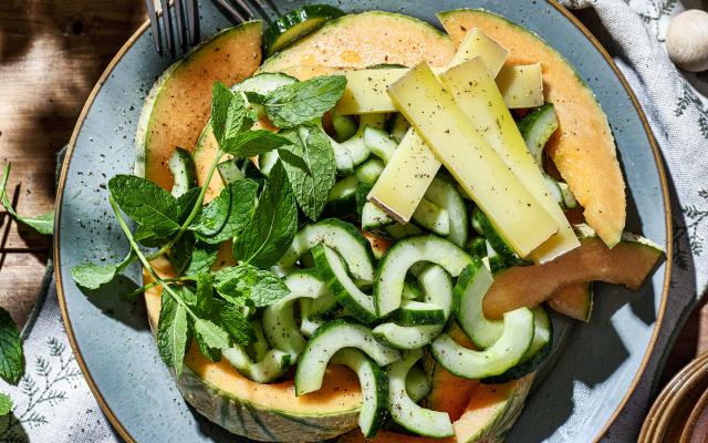 Salade van cavaillon en comté