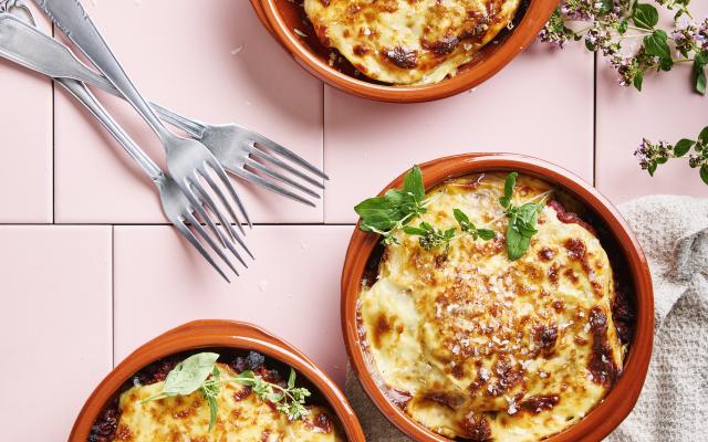 Vegetarische moussaka
