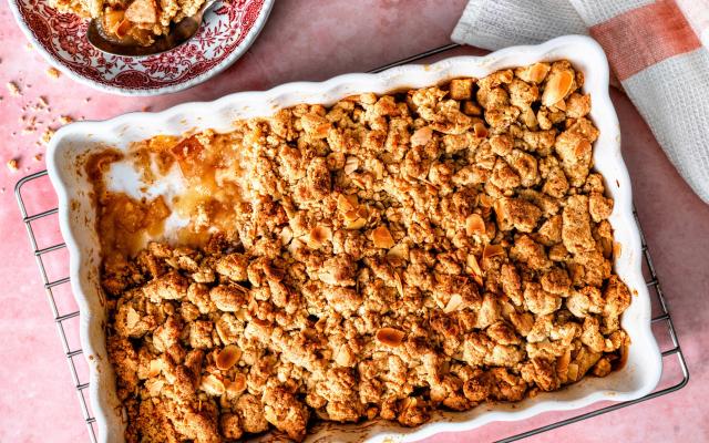 Crumble aux pommes classique