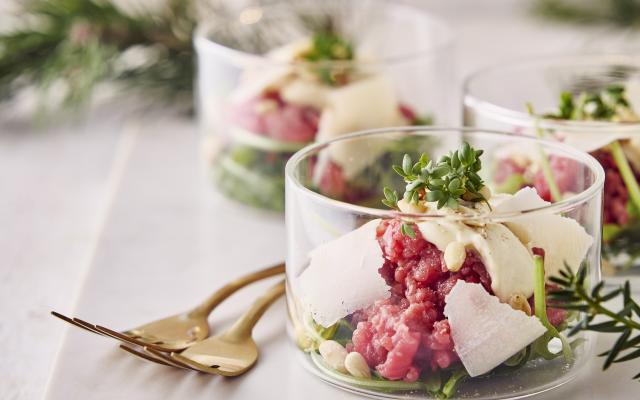 Tartaar Piemontese met truffelmayonaise