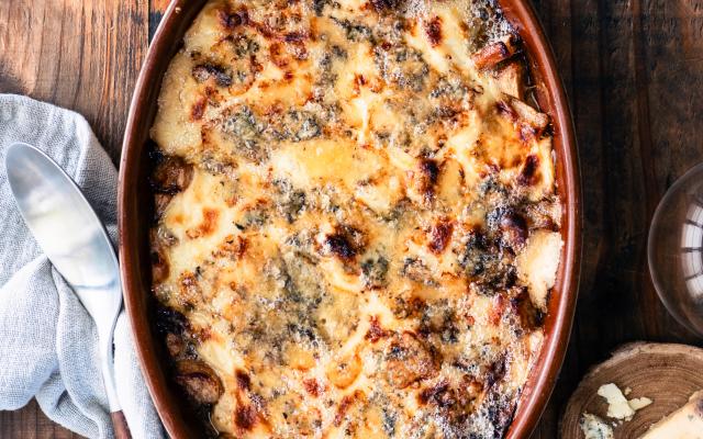 Witloof-appel-kaasgratin