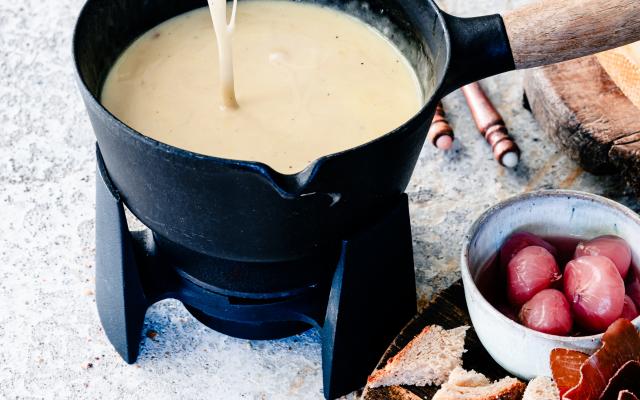 De ultieme kaasfondue