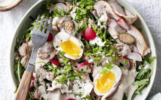 Vitello tonnato-salade