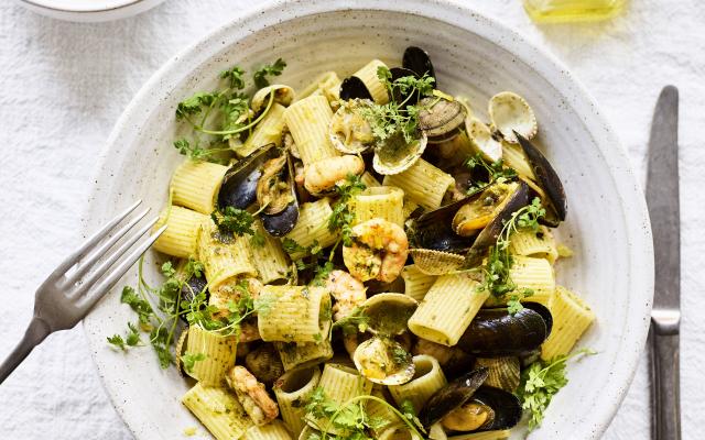 Paccheri frutti di mare