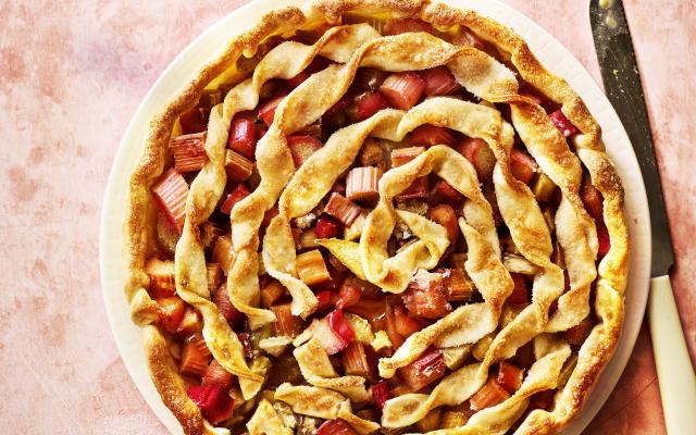 Rabarberspiraaltaart