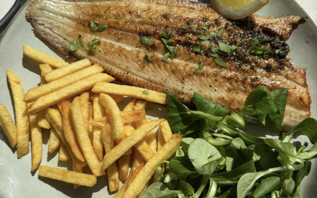 Noordzeetong à la meunière